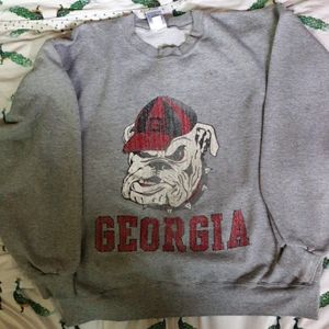 UGA sweatshirt unsex